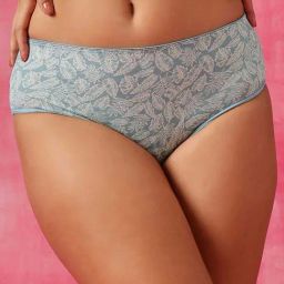 Clovia Blue Regular Fit Printed Panties-image-76