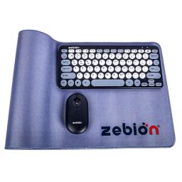 Zebion Blue Trinity 3 In 1 Wireless Keyboard & Mouse Combo-16