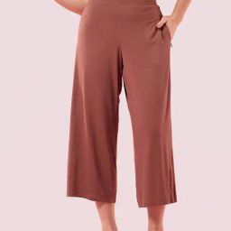 Enamor Brown Casual Trousers-image-9