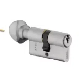 Dorset 60 mm Patina Lock Set With Knob and Key Cylinder HL LU-39