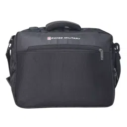SWISS MILITARY Laptop Messenger Bag Venue Series 16 L polyester Black, VENUE_LBP1021_BLK_16LTR-image-58
