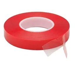 MM WILL CARE 25 mmx25 m Red Acrylic Adhesive Clear Double Sided Tape Roll MMWILL1010-picture-41