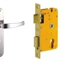 Dorset Stainless Steel Lock Set With Mortise Lock and Latch HL 160-16