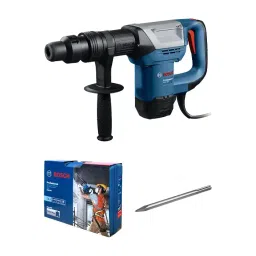 Bosch GSH 500 5.7 kg Demolition Hammer with GWS 600 Professional Angle Grinder Combo Blue-14
