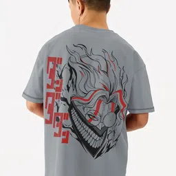 Crazymonk Men Printed Drop-Shoulder Sleeves Applique T-shirt-picture-42
