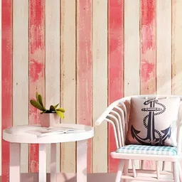 Asian royal Red & Beige Printed Waterproof Wallpaper-image-70