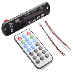 Bluetooth MP3 Decoding Board Module with inbuilt SD Card Slot / USB / FM / and Remote Control-3