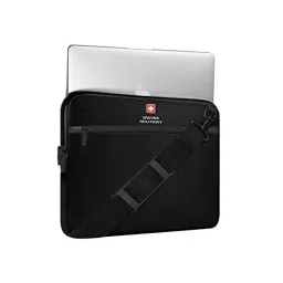 SWISS MILITARY Laptop Bag Soft Shell Neoprene Black, LB12-image-38