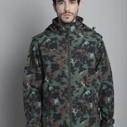 MOUNTMILLER Men Camouflage Tailored Jacket-8