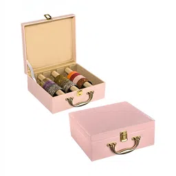 Aura Pink Set of 2 Regular Jewellery Organiser Organisers-2