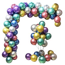 Bubble Trouble Multicolor Chrome Balloons - Pack Of 100-image-31