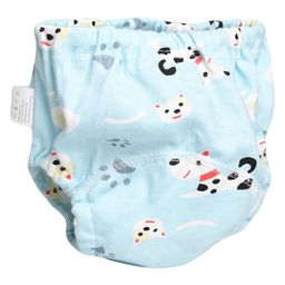 THE LITTLE LOOKERS Potty Training Pants for Babies I Reusable & Waterproof Pull up Underwear | Cloth Diaper for Babies-Blue (1 Year - 2 Years) (Pack of 1)-11