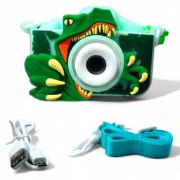 Sanjary Dino Digital Video & Selfie Camera for Toddler, Rechargeable Color Design May Vary-17