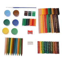 Faber Castell Jungle Safari Art & Craft Kit - Red-16