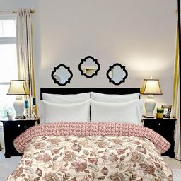 Anadhika Peach-Coloured Floral AC Room Single Bed Dohar-image-50