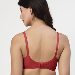LILY Solid Full Coverage Non Padded Non-Wired Regular Everyday Bra image 4