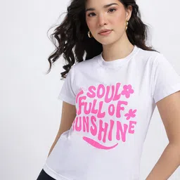 SZN Typography Printed Round Neck Regular Fit T-shirt-picture-34