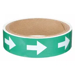 BRADY Vinyl Pipe Marker Arrow Green and White x 8 x 0.003 inch, 9HUN7-image-60