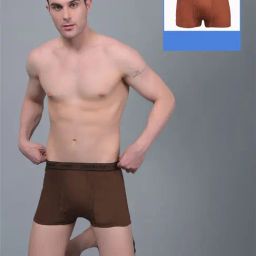 Dollar Lehar Assorted Cotton Regular Fit Trunks - Pack Of 2-picture-21