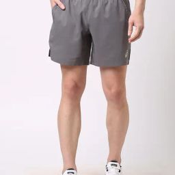 Asics Grey Regular Fit Sports Shorts-image-10