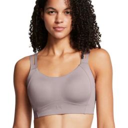 Under Armour Grey Logo Printed Sports Bra-picture-18