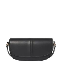 Forever New Black Solid Medium Shoulder Handbag-image-4