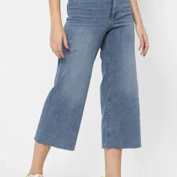 Only Medium Blue Cotton Jeans-image-6