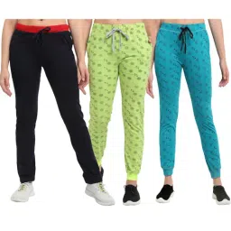 Vimal Jonney Multicolor Printed Pants (Pack of 3)-14