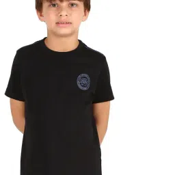 U.S. Polo Assn. Kids Black Solid T-Shirt-picture-23