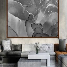 The Art House Abstract Multicolor Canvas Wall Painting-image-85