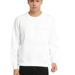Turtle White Regular Fit Sweatshirt-image-84
