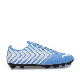 Puma Men's TACTO II FG/AG Blue Football Shoes-image-10