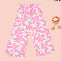 Pantaloons Junior Girls Blushing Bride Floral Print Pants-picture-23
