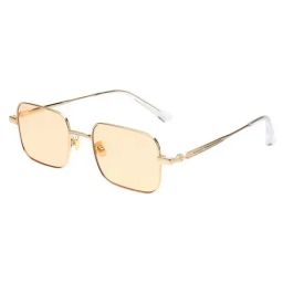 SCOTT Gold UV Protection Rectangular Unisex Sunglasses-image-10
