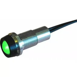Oxley STRLH10 Series Green Indicator, 230V dc, 10 mm Mounting Hole Size, Lead Wires Termination, IP68, STR/LH10/230/FL30/GN-picture-17