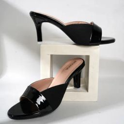 Mozafia Women's Black Casual Stilettos-picture-25