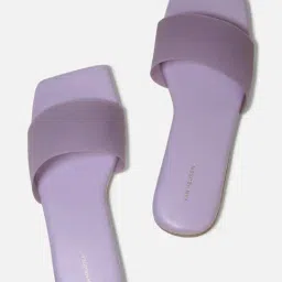 Van Heusen Women's Purple Slides-picture-18