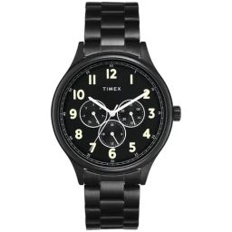 Timex Men Black Round Dial Analog Watch - TWEG184SMU23-4
