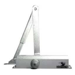 Doyen DGR Hydraulic Aluminium Double Speed Door Closer with Fitting Set (Silver)-image-26