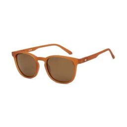 HUSTLR Brown Wayfarer Polarised and UV Protected Lens Unisex Sunglasses-image-12