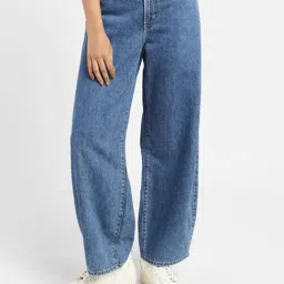 Levi's Blue Cotton Straight Fit Mid Rise Jeans-picture-39