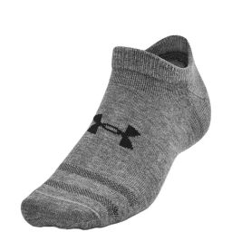 UNDER ARMOUR Grey Polyester Solid Socks-10