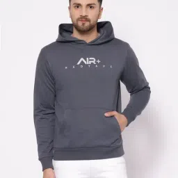 Red Tape Grey Regular Fit Graphic Hoodie-picture-34