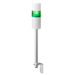 Patlite Signal Tower Light with Buzzer/Flashing, 60 mm 24 V DC Green, LR6-102LJBW-G-91