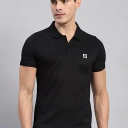 Rock.it Black Regular Fit Polo T-Shirt-picture-6
