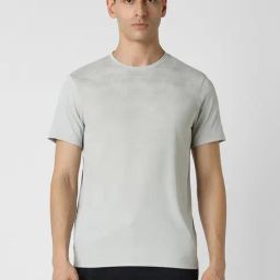 Van Heusen Grey Slim fit Print Casual T-Shirt-picture-46