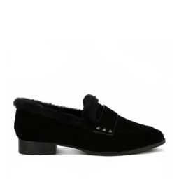 Rag & Co Women's Black Casual Loafers-image-47