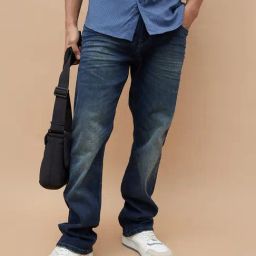Forca by Lifestyle Men's Tint Mid Blue Jeans-image-34