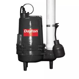Dayton 1/2 HP Power Single Phase Sewage Ejector Pump, 3BB88-image-68