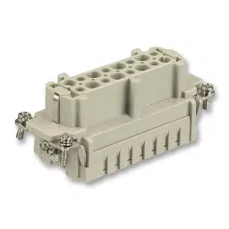Harting Heavy Duty Connector Inserts / Modules SOCKET, HAN16E, 16WAY, 09 33 016 2716-29